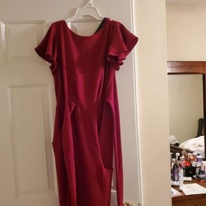 Eva Franco Red Jumpsuit